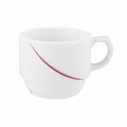 6 X Seltmann Obere Zur Milchkaffeetasse, Form: Laguna, Dekor: 34622 Bordeaux Flanken -ARCOROC Geschäft 020495a5 60c1 4841 a46c 3ca4fdfffc03 1