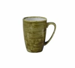 Stonecast Plume Line Becher Plume Green 10,6x(H)11cm 340ml Grün (12 Stück) Von CHEFGASTRO