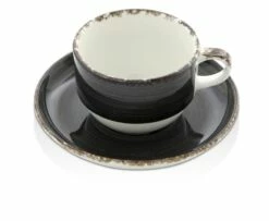 Tasse Bianco Stapelbar Mit Untertasse 230ml (12 Stück) Von CHEFGASTRO -ARCOROC Geschäft 0953adad 49b5 4f03 8d7f 46d1b63aabfa 4