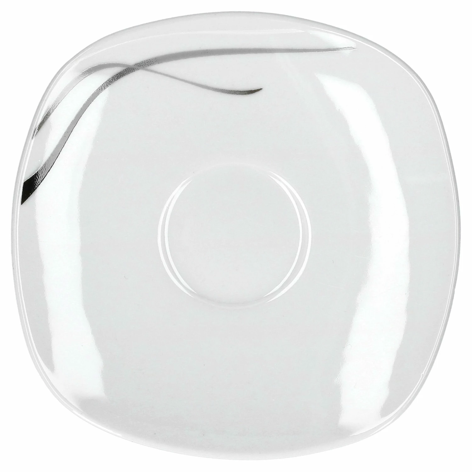 Kaffeeuntertasse Silver Night 14,5cm 8 Kaffeeuntertasse Silver Night 14,5cm – Bild 6