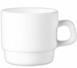 Arcoroc 12x Kaffeeobertasse 22 Cl Form Restaurant Uni Weiß