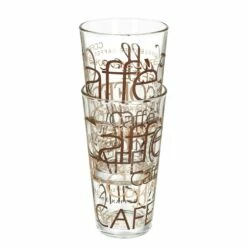 2er Set Latte Macchiato Glas 39cl Stapelbar Coffee Dekor -ARCOROC Geschäft 25b11d85 90b0 4e2c 8d42 d39581391cca