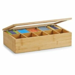 Zeller Teebeutelbox Teekiste Teedose Teebeutelkiste Teeorganizer Teebehälter -ARCOROC Geschäft 2bc95c38 393e 4a7e 8272 71eabad5a122