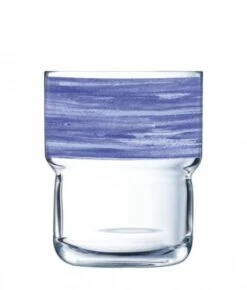 18x Stapelbecher 0,27 L Aus Gehärtetem Glas Form BRUSH LOG Blue / Blau Von Arcoroc -ARCOROC Geschäft 2be24130 c0e9 488c a21e 1a3723739087