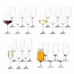 Leonardo PUCCINI Gläserset Bier, Sekt, Wein 30-tlg. 12 Leonardo PUCCINI Gläserset Bier, Sekt, Wein 30-tlg. -ARCOROC Geschäft 34eb05e2 9c88 4d51 8745 6e89171f3e22
