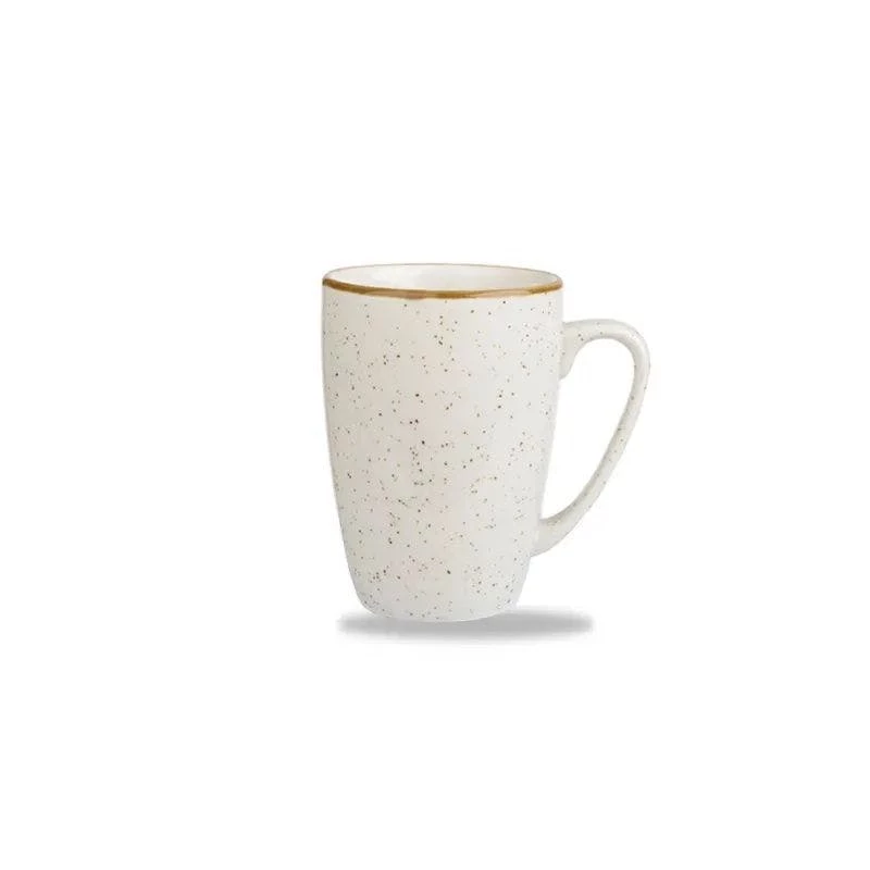 Stonecast Becher Barley White (H)11cm 340ml Weiß (12 Stück) Von CHEFGASTRO 3 Stonecast Becher Barley White (H)11cm 340ml Weiß (12 Stück) Von CHEFGASTRO