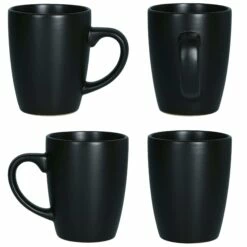 6-tlg. Kaffeebecher Set Kattegat Mit Henkel 250 Ml Schwarz Matt -ARCOROC Geschäft 3967db12 aa67 4aa6 96cd c60d49ab5a82