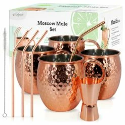 WAS Germany Moscow Mule Becher, 0.414L, Gehämmert, Kupferoptik (2030414) -ARCOROC Geschäft 472612ad 6b94 407e a04d 5a385537f44d 2