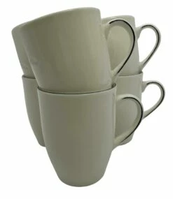 Becher Kaffeetassen Teetassen Tassen Mit Henkel Geschirr Service Kaffeeset Porzellan 6 Personen Weiß Schwarz 6er Set Bonna Madera Mint Cosmos Black -ARCOROC Geschäft 569650ab 2d78 4b20 bdc6 9de84bafc04e