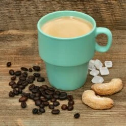 6er Set Kaffeebecher Mit Ständer Stata 250ml Mint Tasse Henkel Porzellan Stapelbar -ARCOROC Geschäft 692c9cd4 f881 4aca b4ae 3d4c58943d74