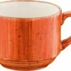 Bonna Premium Porcelain ATCBNC01CF Aura Terracotta Obertasse, Kaffeebecher, Kaffeetasse, 8.2x11cm, 210ml, Porzellan, Terrakotta, 1 Stück -ARCOROC Geschäft 6f0422c0 580d 4753 ba81 d5a4923749c9 3