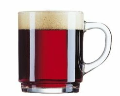 Arcoroc ARC 51451 Salzburg Teeglas, Glühweinglas, 250ml, Mit Füllstrich Bei 0,2l, Glas, Transparent, 24 Stück