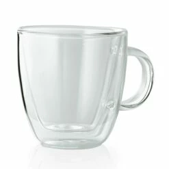 WAS Germany - Espresso Doppio Tasse Enjoy Set 12-teilig, 0,15 Ltr., Ø 7,9 Cm, Borosilikatglas (1774015)