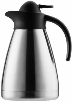 METRO Professional Isolierkanne, Edelstahl, 1 L, Schwarz/ Silber -ARCOROC Geschäft 8784fc6c 5963 4270 85b9 7a8bbce31a6e