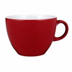 6 X Seltmann Obere Zur Cappuccinotasse 1131, Form: V I P., Dekor: 10324 Rot