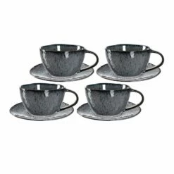 Leonardo MATERA Cappuccino Set Blau 8-teilig -ARCOROC Geschäft 8de79432 e942 46b1 a76c bf72422193e0