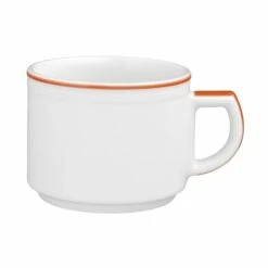 6 X Seltmann Obertasse 1 0,18 L, Form: Vitalis, Dekor: 34928 Gelbes Band -ARCOROC Geschäft 9138a7a2 342c 4a72 ae9b c62494ddd323