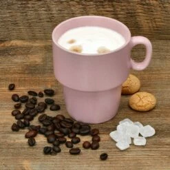 6er Set Kaffeebecher Mit Ständer Stata 250ml Rosa Tasse Henkel Porzellan Stapelbar -ARCOROC Geschäft 914d8ea4 0cc2 4241 9f2a 1be8a98f5fc4