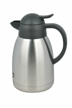 METRO Professional Isolierkanne, Edelstahl, Schwarz / Silber, 2 L -ARCOROC Geschäft 9b65a836 eff5 4326 8603 ae13195a7d81 1
