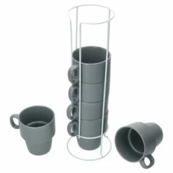 6er Set Kaffeebecher Mit Ständer Stata 250ml Rosa Tasse Henkel Porzellan Stapelbar -ARCOROC Geschäft 9fc5fbb0 def5 4c1b 8178 a0edb6d2508f