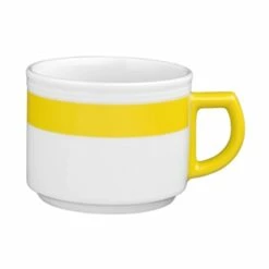 6 X Seltmann Obertasse 1 0,18 L, Form: Vitalis, Dekor: 34193 Rotes Band -ARCOROC Geschäft a5e43b0e fa3d 47ab 9f28 c08f8b21c47e 1