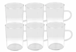 18er Set Teeglas Ceylon 220ml - Klassische Teetasse Aus Hitzebeständigem Glas Mit Henkel -ARCOROC Geschäft af837608 b410 41c7 b4a7 dc7ec51b9748 3