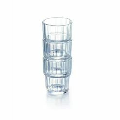 6 X Saftglas NORVEGE, Inhalt: 0,2 Liter, Höhe: 88 Mm, Durchmesser: 72 Mm, Stapelbar, Arcoroc. -ARCOROC Geschäft b3ef3191 0cff 4b21 8869 6384f93d5241