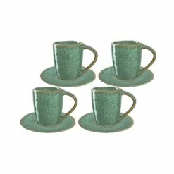 Leonardo MATERA Cappuccino Set Grün 8-teilig -ARCOROC Geschäft b49ce45f 47a5 41a7 9d75 83728495dbf6