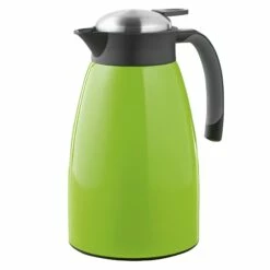 Isolierkanne GLACE, Inhalt 1,5 Liter Aus Doppelwandigem Edelstahl, Grün