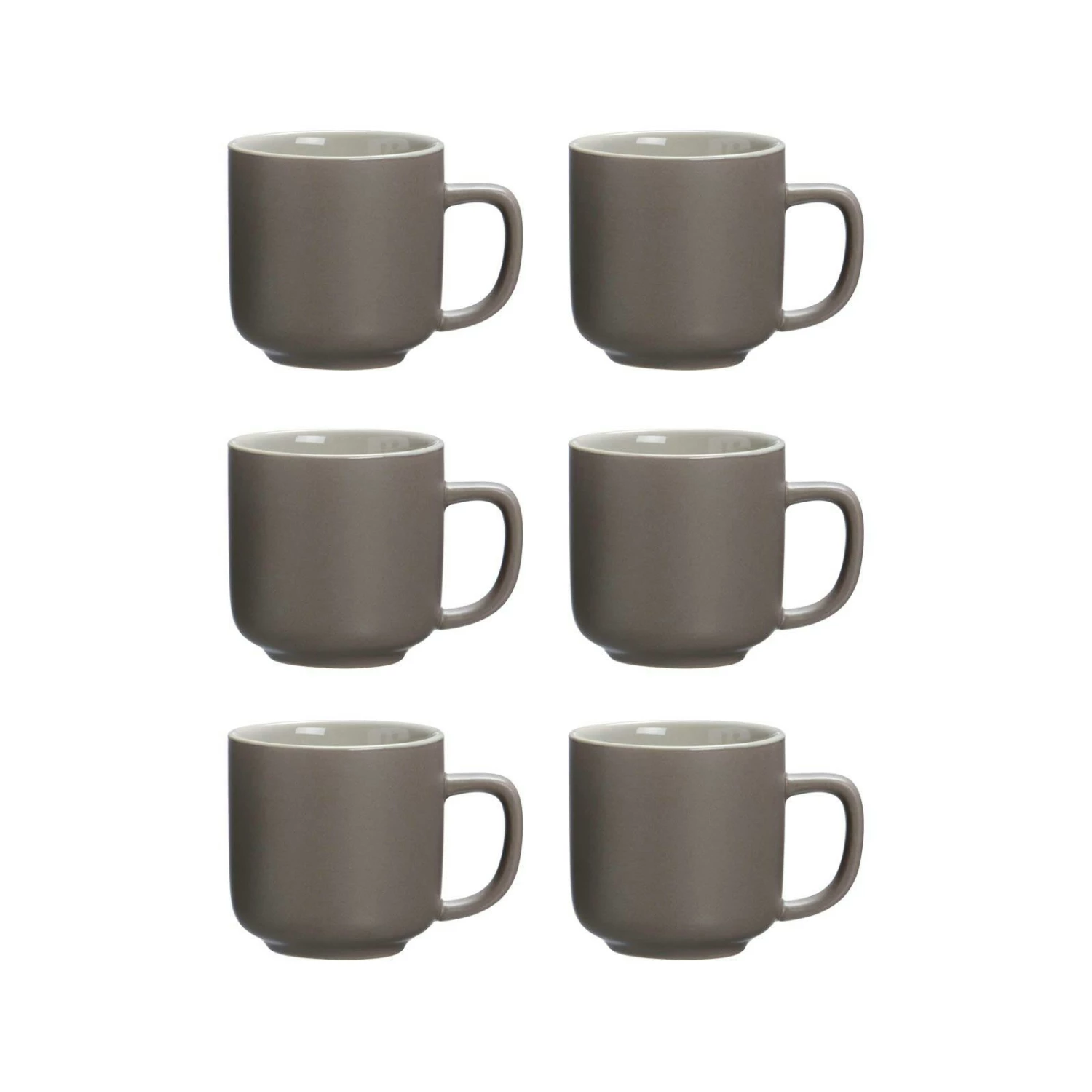 Ritzenhoff & Breker JASPER Espressotasse 100 Ml Taupe 6er Set 3 Ritzenhoff & Breker JASPER Espressotasse 100 Ml Taupe 6er Set