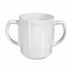 6 X Seltmann Becher Mit 2 Henkel 0,30 L, Form: Vitalis, Dekor: 34928 Gelbes Band