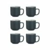 Ritzenhoff & Breker JASPER Espressotasse 100 Ml Grau 6er Set