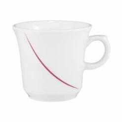 6 X Seltmann Obere Zur Milchkaffeetasse, Form: Laguna, Dekor: 34622 Bordeaux Flanken -ARCOROC Geschäft e64c0265 03e4 4b69 9c7a f25e6d54df4d 1