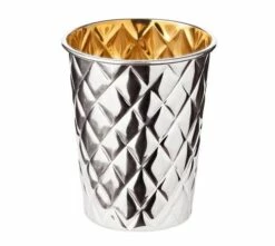 3x Trinkbecher Mit Griff Edelstahl, Volumen: 0,35 L, Durchmesser: 7 Cm, Höhe: 10 Cm -ARCOROC Geschäft e91201a1 3be1 4f1d 9c7f 1aac5b8578fe