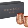 Kupferbecher Lima 2er Set 500ml, 100% Reines Kupfer, Cocktailbecher 2 Kupferbecher Lima 2er Set 500ml, 100% Reines Kupfer, Cocktailbecher -ARCOROC Geschäft ec1db8ed 50e0 44a9 886f 04de1b001495 3