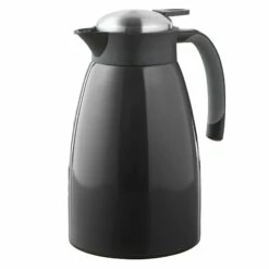 Isolierkanne GLACE, Inhalt: 1,5 Liter, Doppelwandiger Edelstahl, Weiß Lackiert, -ARCOROC Geschäft f2061cb9 c066 4d8e bb9f cf86900d6d6b 2