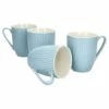 4er Set Kaffeebecher Relief Blau Julia 330ml Ritzenhoff & Breker - 404173 -ARCOROC Geschäft fb1e5941 032d 412e b5ad 53b088f91a0a