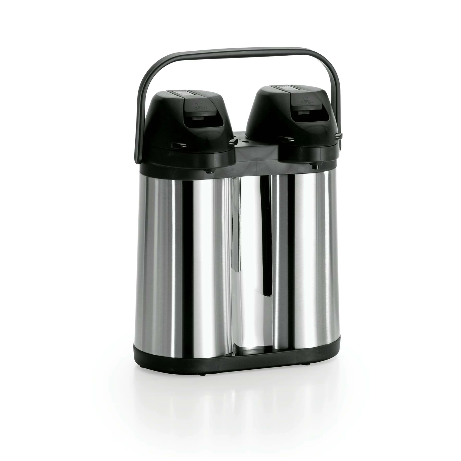 WAS Germany - Pump-Isolierkanne, 4 Ltr., 2 Kannen à 2 Ltr., Edelstahl (3908202) 3 WAS Germany - Pump-Isolierkanne, 4 Ltr., 2 Kannen à 2 Ltr., Edelstahl (3908202)